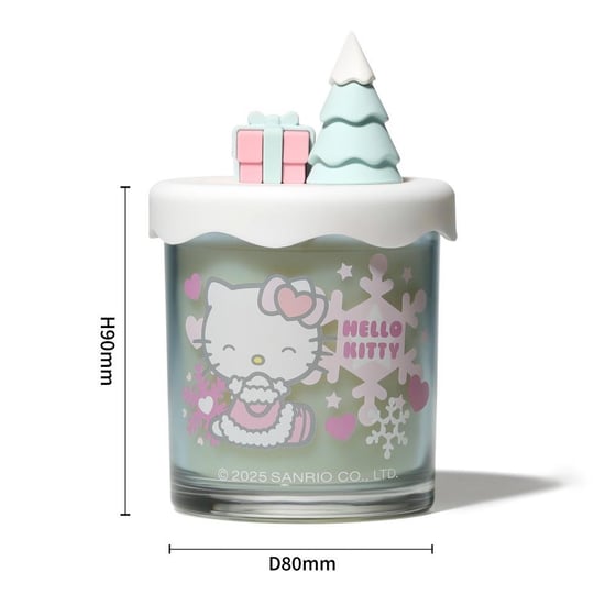 Hello Kitty Seasons Winter Frosted Berries Scented Candle 206g - Image 3