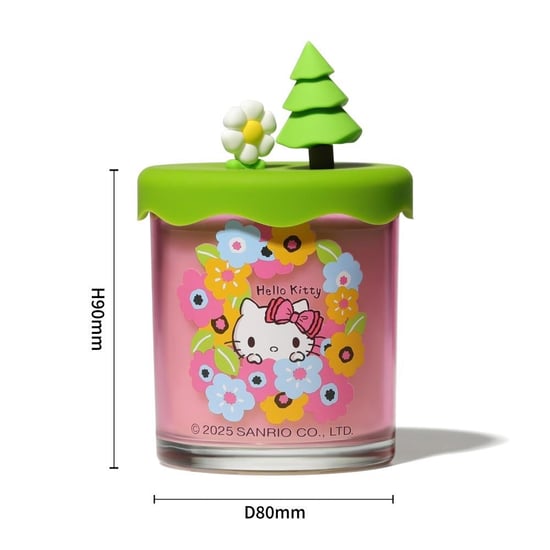 Hello Kitty Seasons Spring Blossom Scented Candle 206g - Image 2