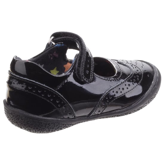 Hush Puppies Rina Junior Patent Leren Meisjes Patent Zwarte Schoenen - Image 2