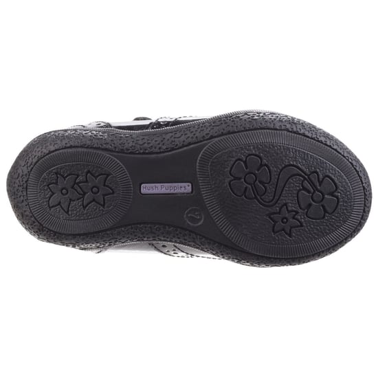 Hush Puppies Rina Junior Patent Leren Meisjes Patent Zwarte Schoenen - Image 4