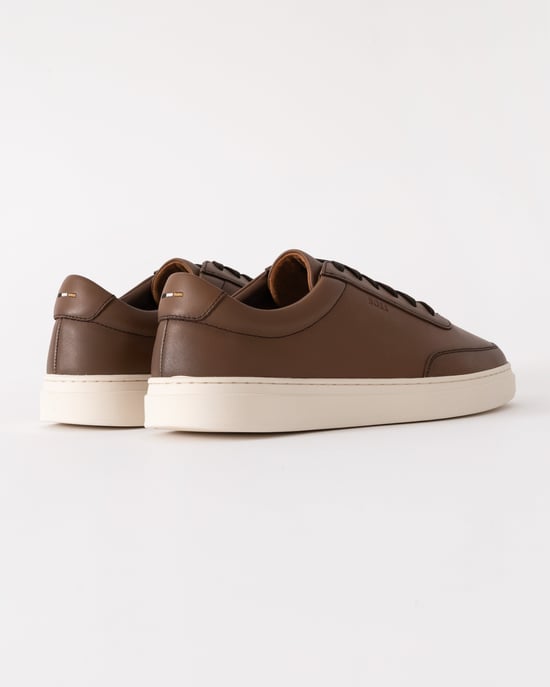 Casual Tennis Trainers in Brown - Image 4