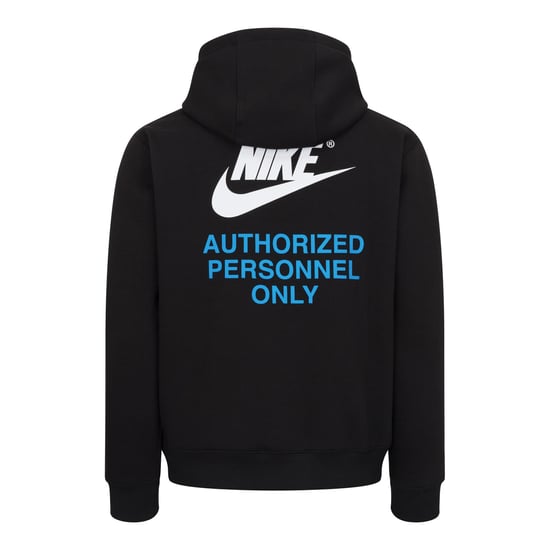 Nike Authorised Personnel Only Pullover Hooded Tracksuit Set Black - Image 4