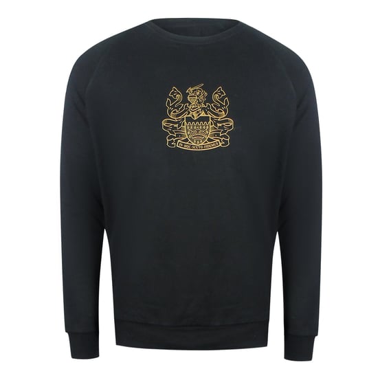 Aquascutum Iconic Crest Zwart Crewneck Trainingspak Set - Image 2