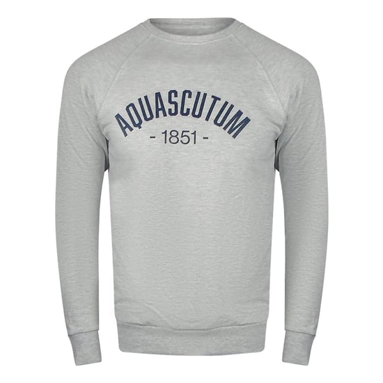 Aquascutum Old School Crewneck Grijze Trainingsbroekset - Image 2