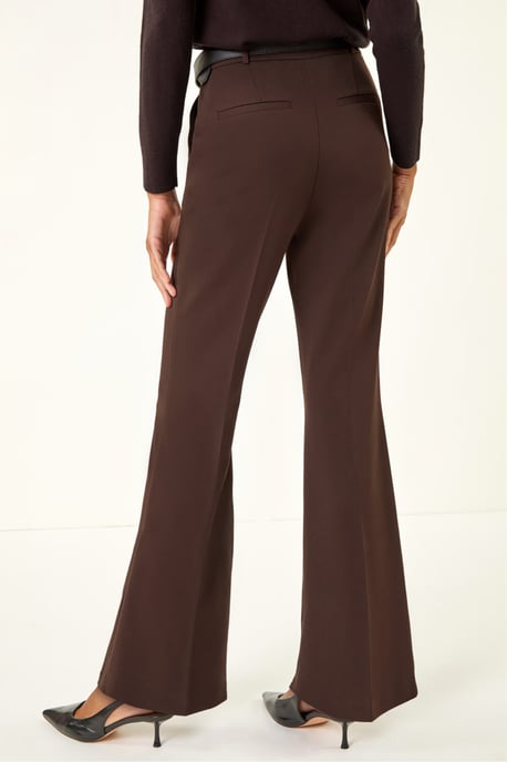 Bootcut Leg Stretch Trousers - Image 4