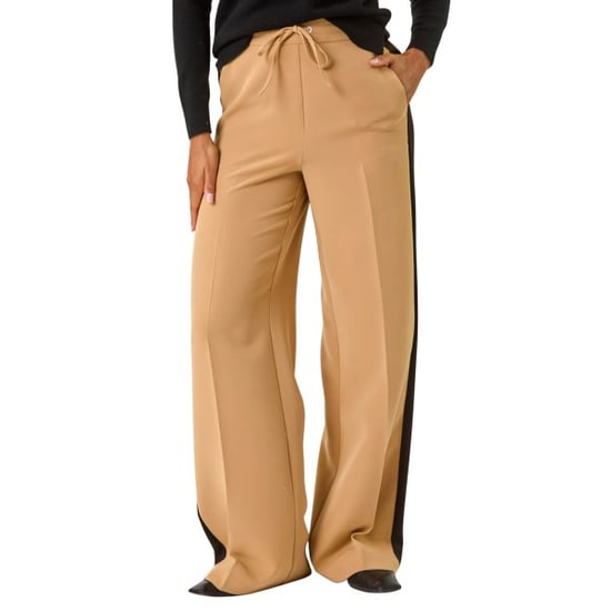 Side Stripe Wide Leg Trouser - Image 1