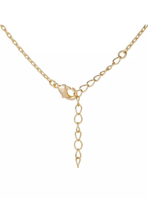 Gold Plated Pearl Green Pendant - Image 2