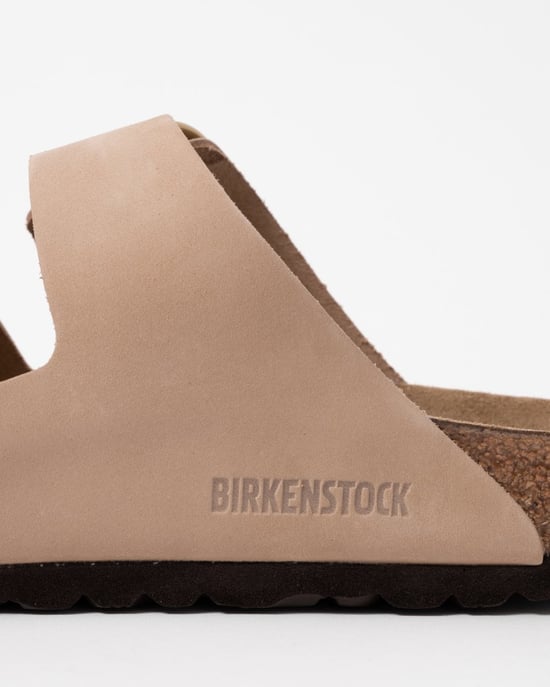 Two Big Buckle Adjustable Sandals in Beige - Image 5