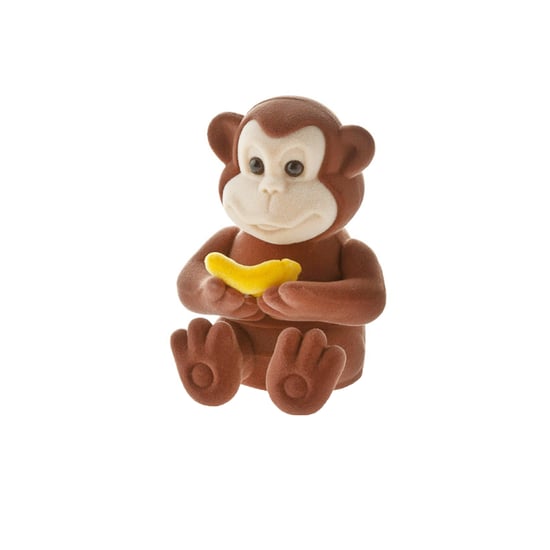 9ct Yellow Gold Monkey Children's Stud Earrings - Novelty Gift Box Included - Image 3