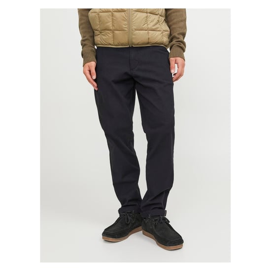 Jack & Jones Marco Bomull Mäns Svarta Chinosbyxor - Image 2