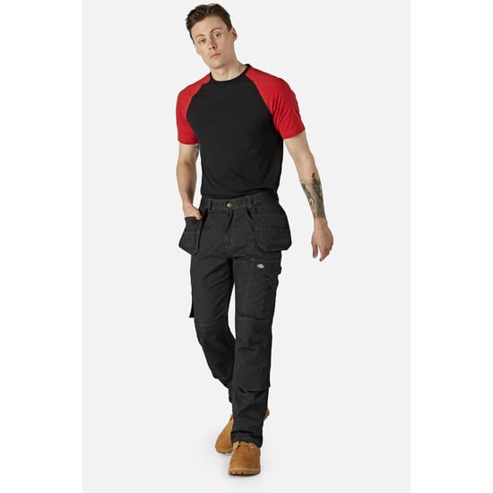 Dickies Redhawk Pro Polyester Heren Zwarte Buitenbroek - Image 4