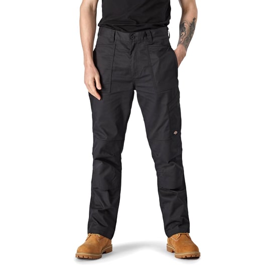 Dickies Action Flex Polyester Zwarte Buitenbroek voor Mannen - Image 1