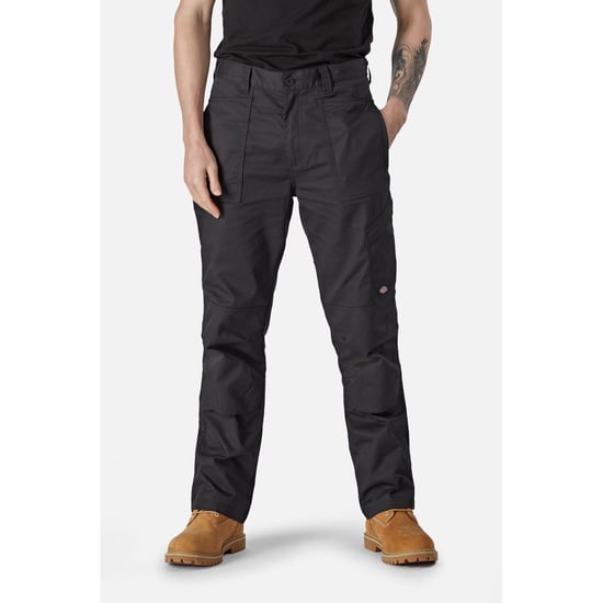 Dickies Action Flex Polyester Zwarte Buitenbroek voor Mannen - Image 2