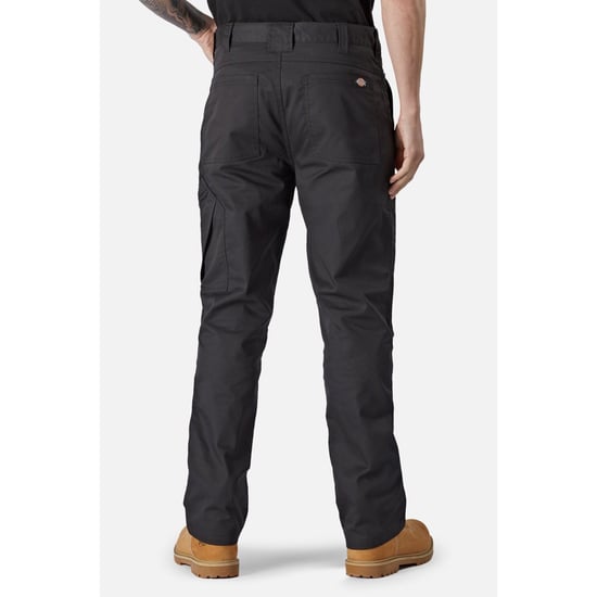 Dickies Action Flex Polyester Zwarte Buitenbroek voor Mannen - Image 3