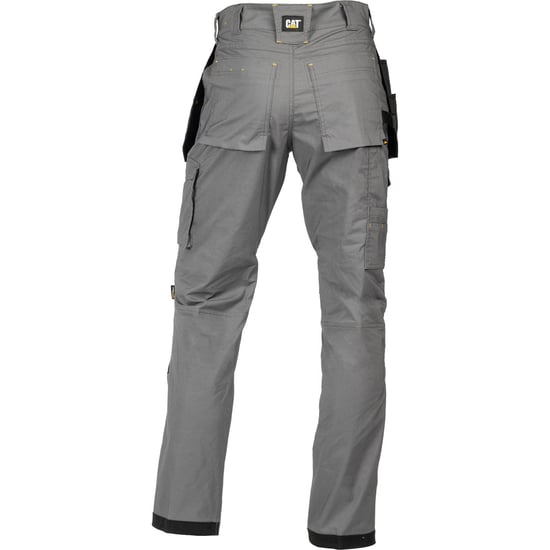 Caterpillar Nexus Holster Stretch Pocket Katoenen Grijze Buitenbroek voor Heren - Image 6