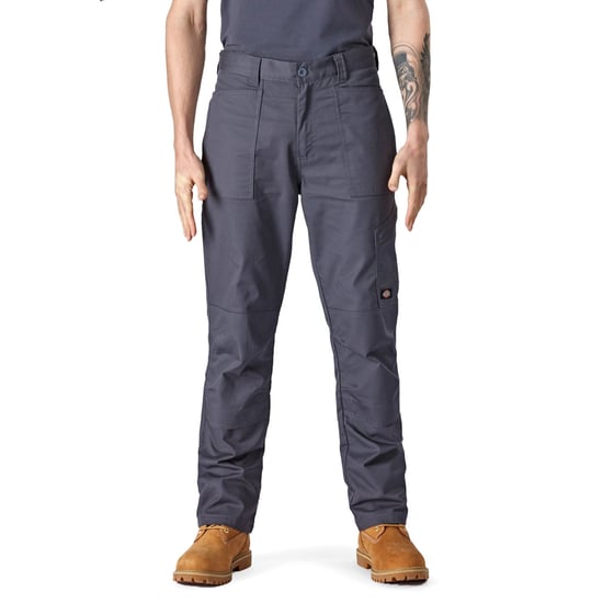Dickies Action Flex Polyester Grijze Buitenbroek voor Heren - Image 1