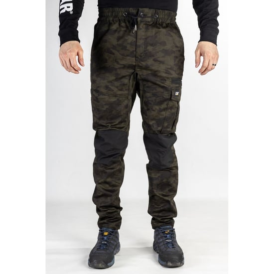 Caterpillar Dynamics Katoenen Groene Buitenbroek voor Mannen - Image 2