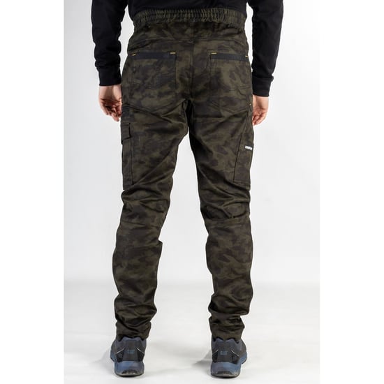 Caterpillar Dynamics Katoenen Groene Buitenbroek voor Mannen - Image 3