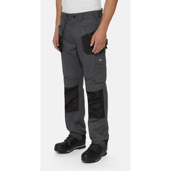 Dickies Multi Pocket Utility Polyester Grijze Werkbroek voor Mannen - Image 2