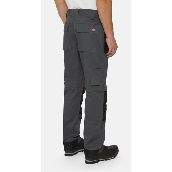 Dickies Multi Pocket Utility Polyester Grijze Werkbroek voor Mannen - Image 3