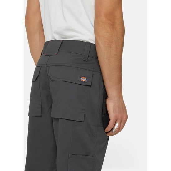 Dickies Multi Pocket Utility Polyester Grijze Werkbroek voor Mannen - Image 6