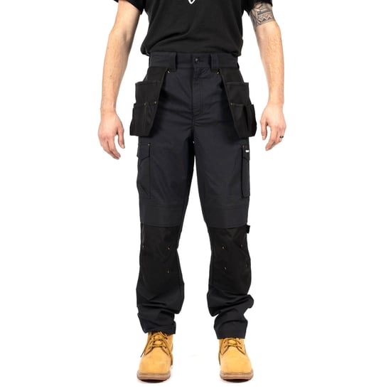 Caterpillar Nexus Holster Stretch Pocket Katoenen Zwarte Buitenbroek voor Mannen - Image 1