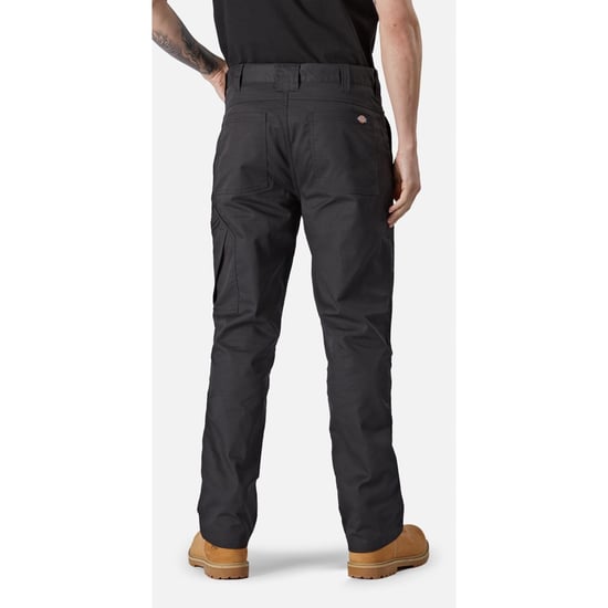 Dickies Action Flex Polyester Heren Zwarte Buitentrousers - Image 3