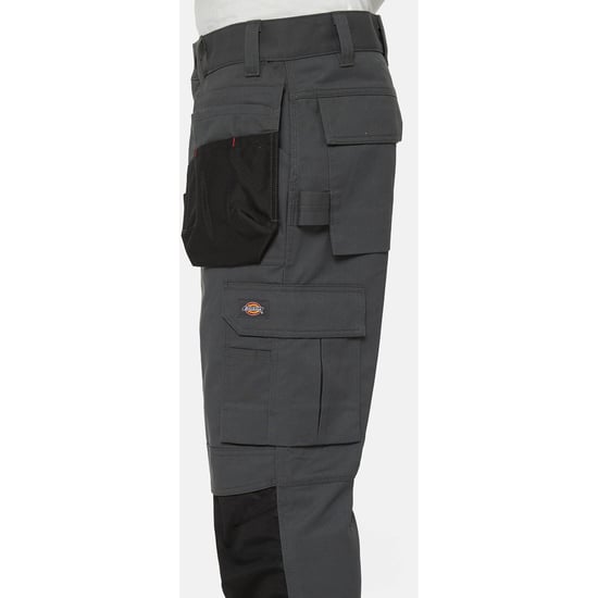 Dickies Multi Pocket Utility Polyester Grijze Werkbroek voor Mannen - Image 5