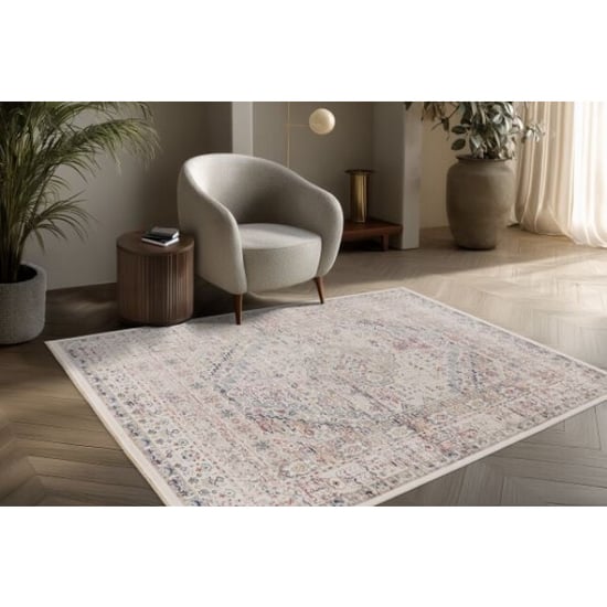 Muratap Vintage vista – luxe vloerkleed klassiek kleur laagpolig- 200x290 cm - Image 2