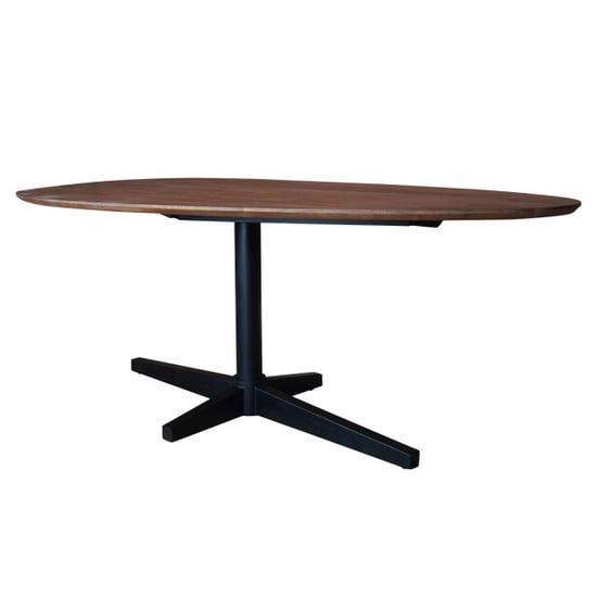 Home67 Eettafel ray 200 x 100 cm mangohout - Image 2