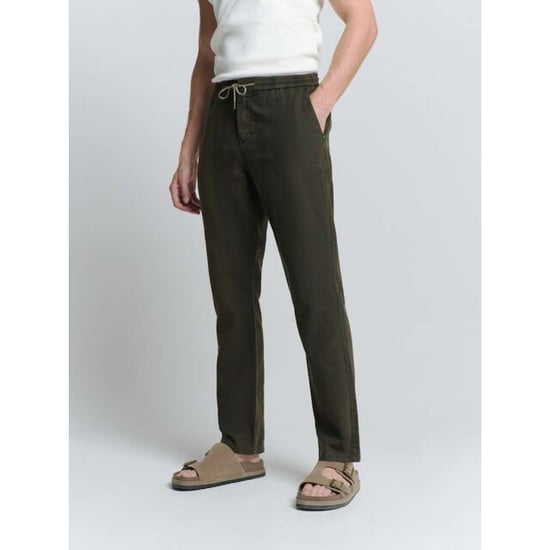 No Excess Pants with linen garment dyed motorblack - Image 4