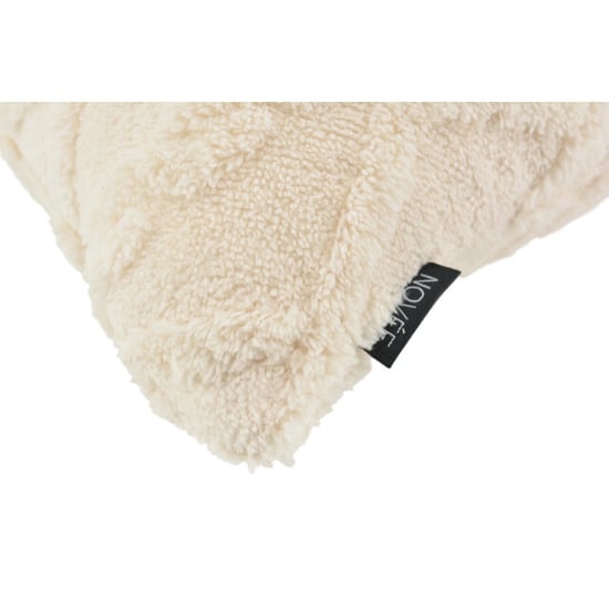 NOVÉE Furry cross crème | 45 x 45 cm | kussenhoes | polyester - Image 2