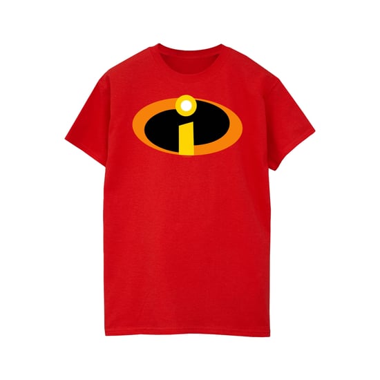 Li-cense Disney dames the incredibles costume logo cotton boyfriend t-shirt - Image 1