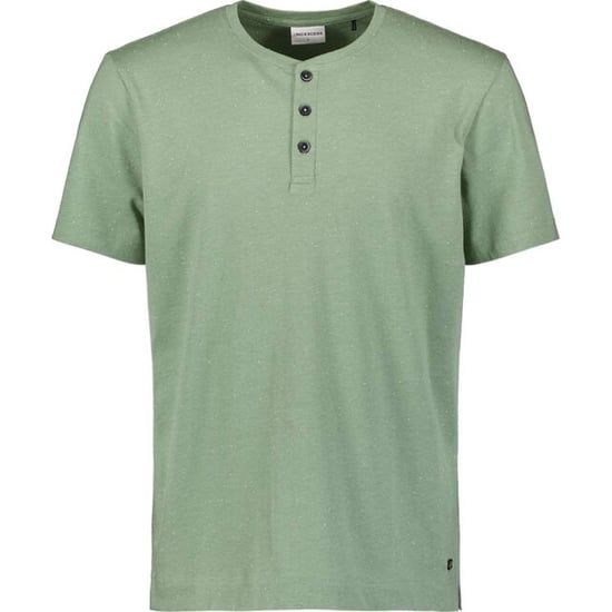 No Excess T-shirt granddad with neps green - Image 3