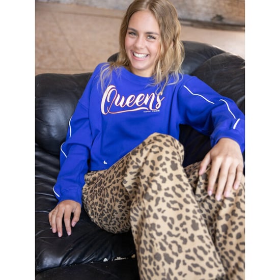 Looxs Revolution Cropped sweater blue queens voor meisjes in de kleur - Image 2