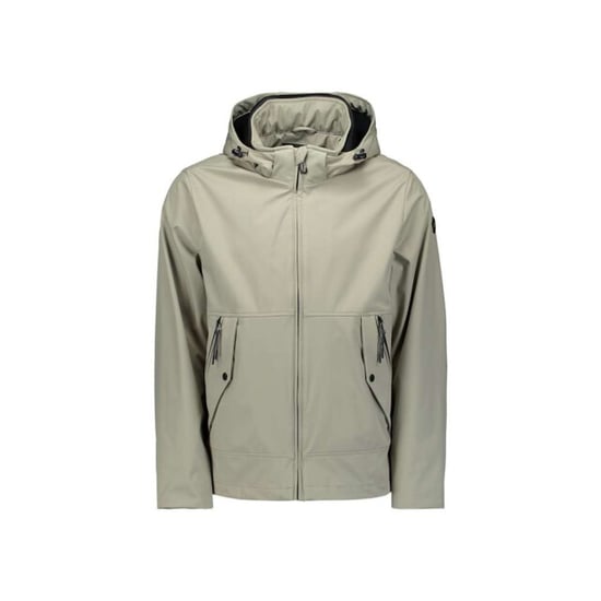 No Excess Jacket mid long hood detachable light army - Image 3