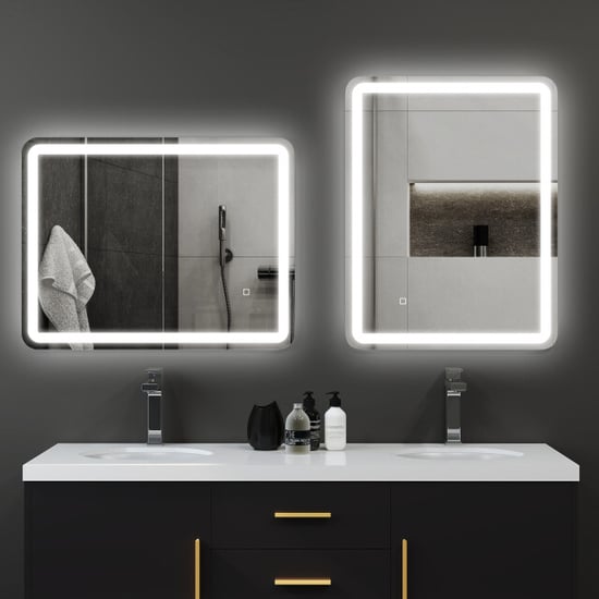 4goodz Badkamerspiegel 70x90 cm met led verlichting - Image 4