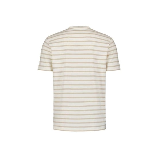 No Excess T-shirt crewneck jacquard stripes offwhite - Image 6