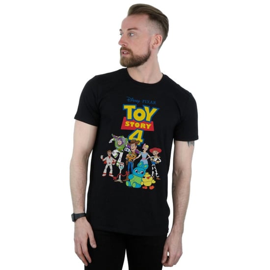 Disney Mens Toy Story 4 Crew T-Shirt (Black) - Image 3