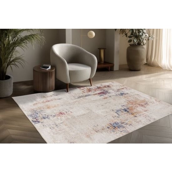 Muratap Vintage fashion vista – luxe vloerkleed kleur laagpolig- 160x230 cm - Image 2