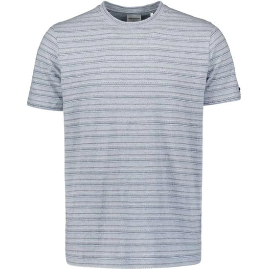 No Excess T-shirt crewneck jacquard stripes ice - Image 2