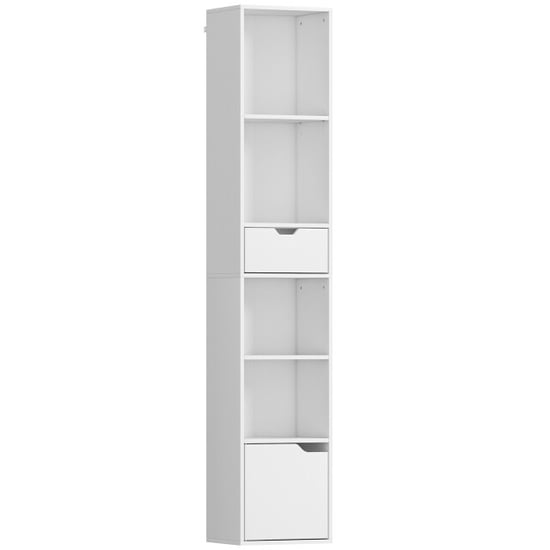4goodz Boekenkast met 6 vakken met lade en kastdeur - - Image 1