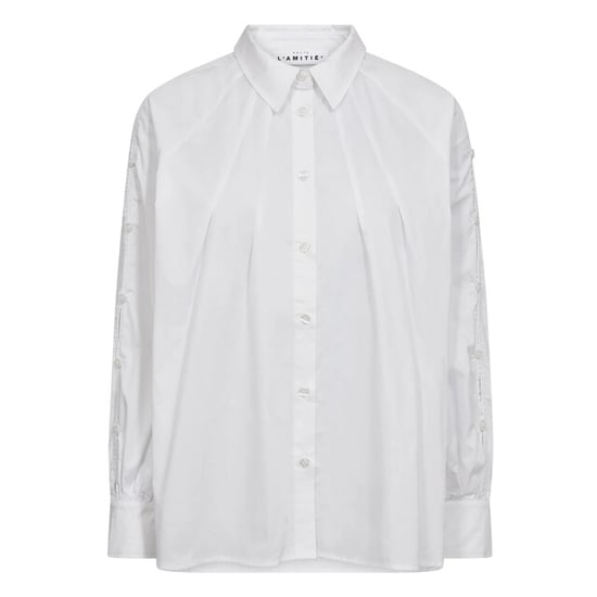 Haute L'Amitié Haute l’amitié ori button deco blouse - Image 2