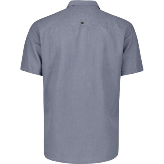 No Excess Shirt short sleeve revers collar so washed blue - Image 3