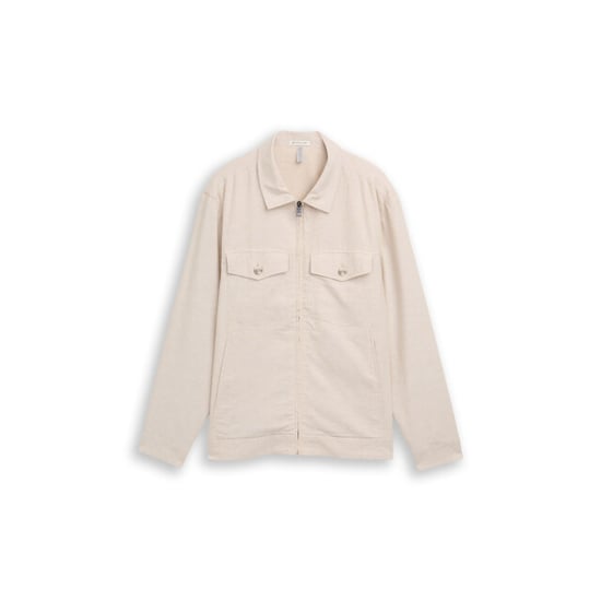 Tom Tailor Cotton linen shirt jacket - Image 1