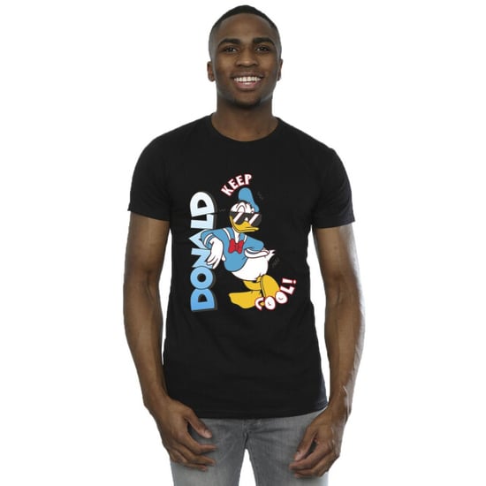 Disney Mens Donald Duck Cool T-Shirt (Black) - Image 3
