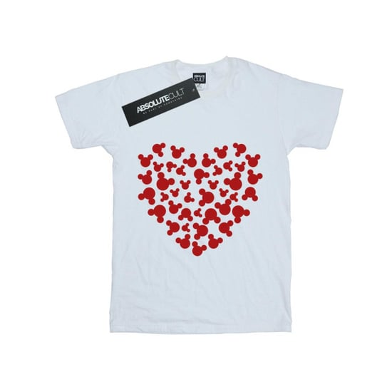 Li-cense Disney heren mickey mouse hart silhouet t-shirt - Image 1
