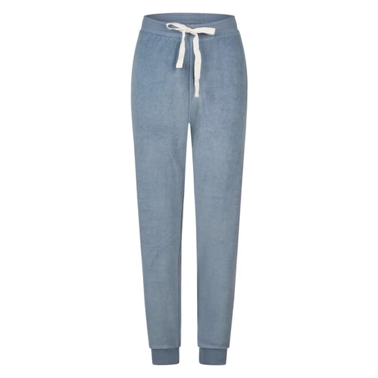 By Louise Dames winter pyjama set lang badstof wit/blauw gestreept - Image 3