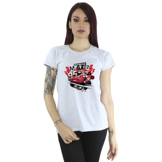 Li-cense Disney dames cars lightning mcqueen collage katoenen t-shirt - Image 3