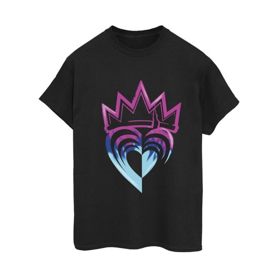 Li-cense Disney dames descendants roze kroon katoenen vriendje t-shirt - Image 1